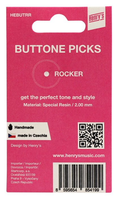 Hlavní obrázek Ostatní  HENRY’S Buttone Rocker - Pink