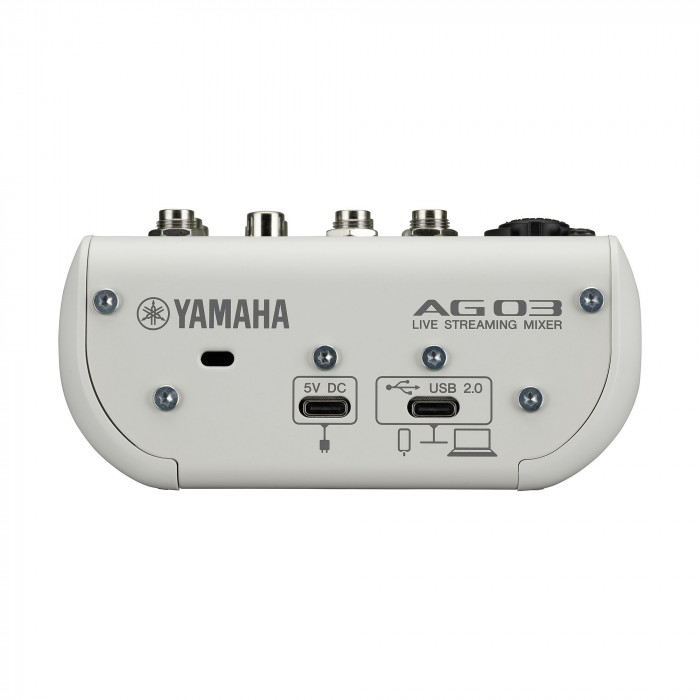 Hlavní obrázek Mixážní pulty s USB nebo FW YAMAHA AG03MK2 W