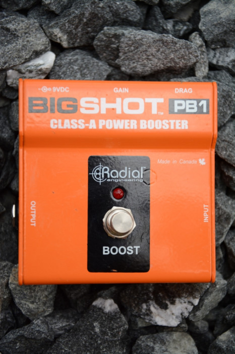 Hlavní obrázek Efektové pedály Radial PB-1 BIGSHOT Booster