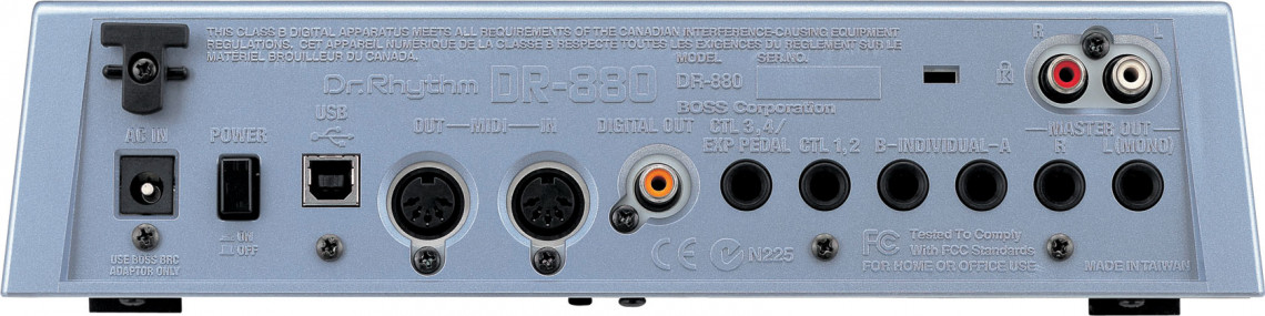 Hlavní obrázek Bicí automaty BOSS DR-880