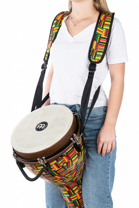 Hlavní obrázek Stojany a držáky pro perkuse MEINL MDJS1SI Designer Djembe Strap - Simbra