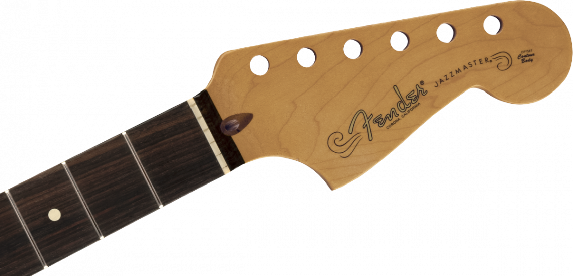 Hlavní obrázek Náhradní díly FENDER American Professional II Jazzmaster Neck, 22 Narrow Tall Frets, 9.5" Radius, Rosewood