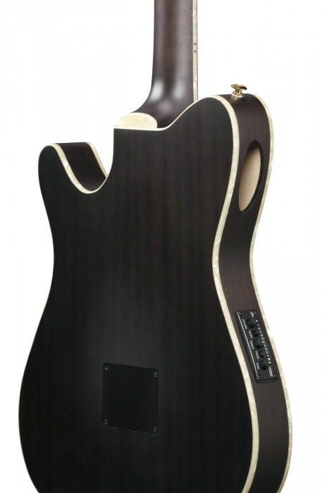 Hlavní obrázek Další tvary IBANEZ TOD10N-TKF Tim Henson Signature - Transparent Black Flat