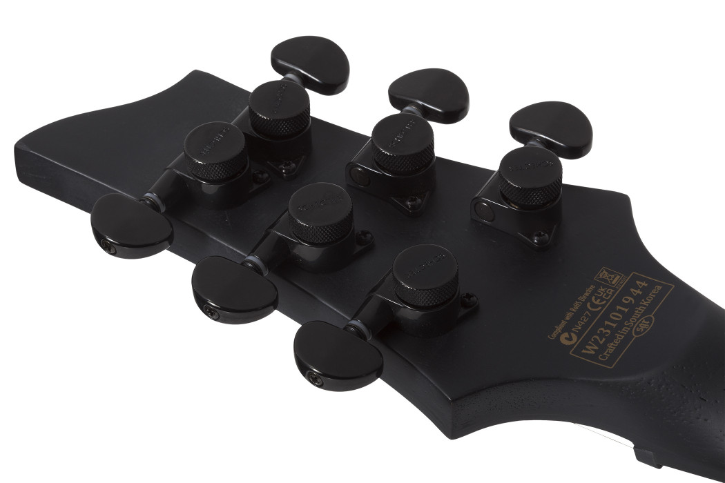 Hlavní obrázek Elektrické kytary SCHECTER PT Black Ops - Satin Black Open Pore