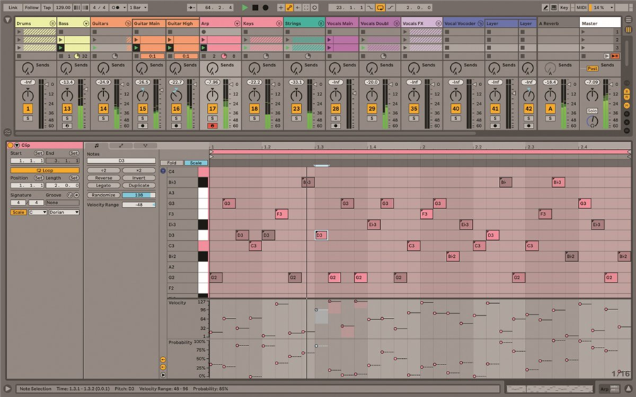 Hlavní obrázek Záznamový a multitrack software ABLETON Push 2 + Live 11 Suite (el.licence)