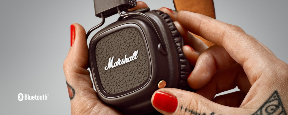 Hlavní obrázek Bezdrátová na uši MARSHALL Major-II Bluetooth (brown)