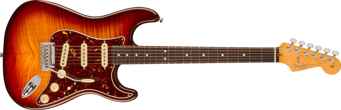 Levně Fender 70th Anniversary American Professional II Stratocaster Rosewood Fingerboard - Comet Burst