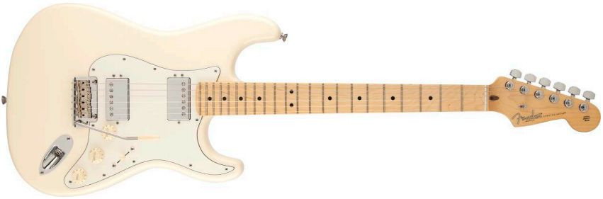 Hlavní obrázek ST - modely FENDER American Standard Stratocaster® HH, Maple Fingerboard, Olympic White