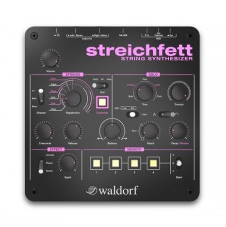 Hlavní obrázek Syntezátory, varhany, virtuální nástroje WALDORF Streichfett