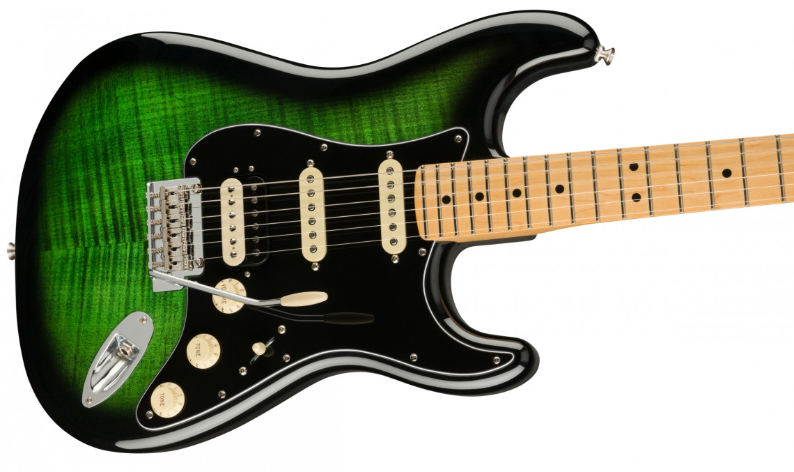 Hlavní obrázek ST - modely FENDER Player Stratocaster HSS Plus Top - Green Burst Limited Edition