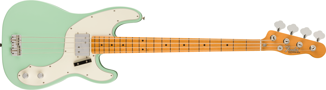 Levně Fender Vintera II `70s Telecaster Bass - Surf Green