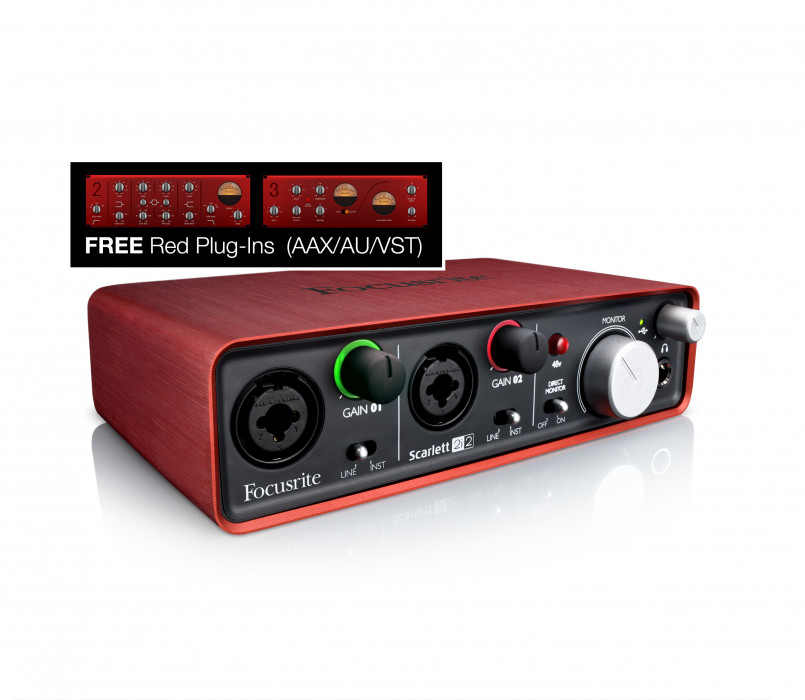Hlavní obrázek USB zvukové karty FOCUSRITE Scarlett 2i2