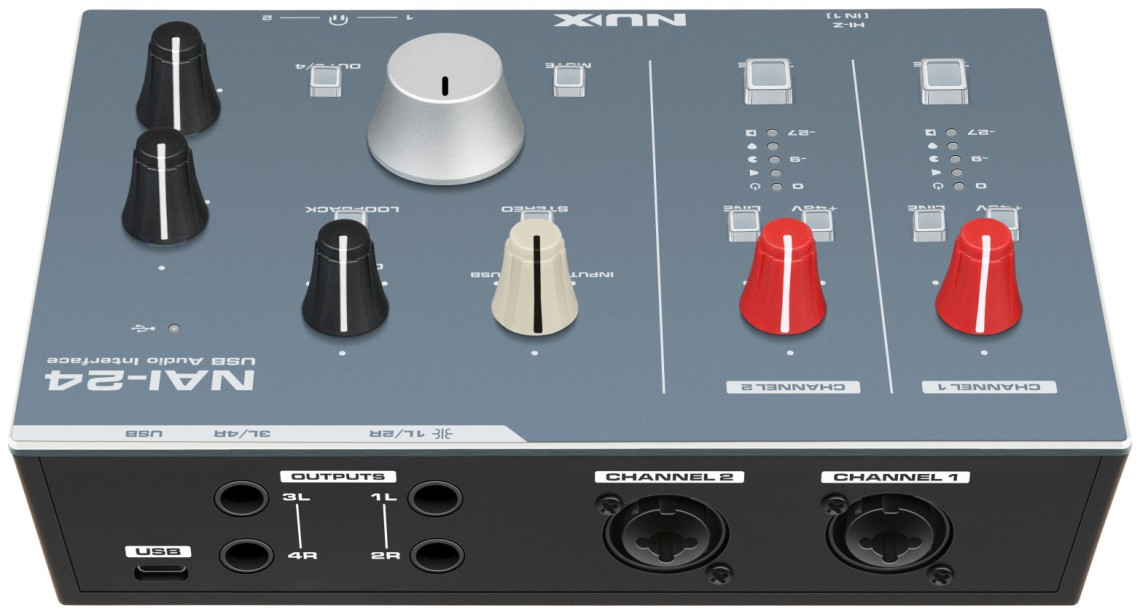Hlavní obrázek USB zvukové karty NUX NAI-24 USB Audio Interface