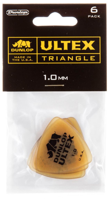 Hlavní obrázek Tvrdost 1.0 DUNLOP Ultex Triangle Pick 1.0mm
