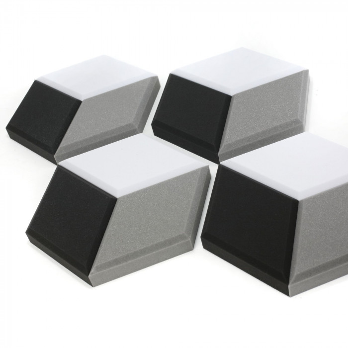 Hlavní obrázek Absorpční panely VELES-X Acoustic Hexagon / 3D cube