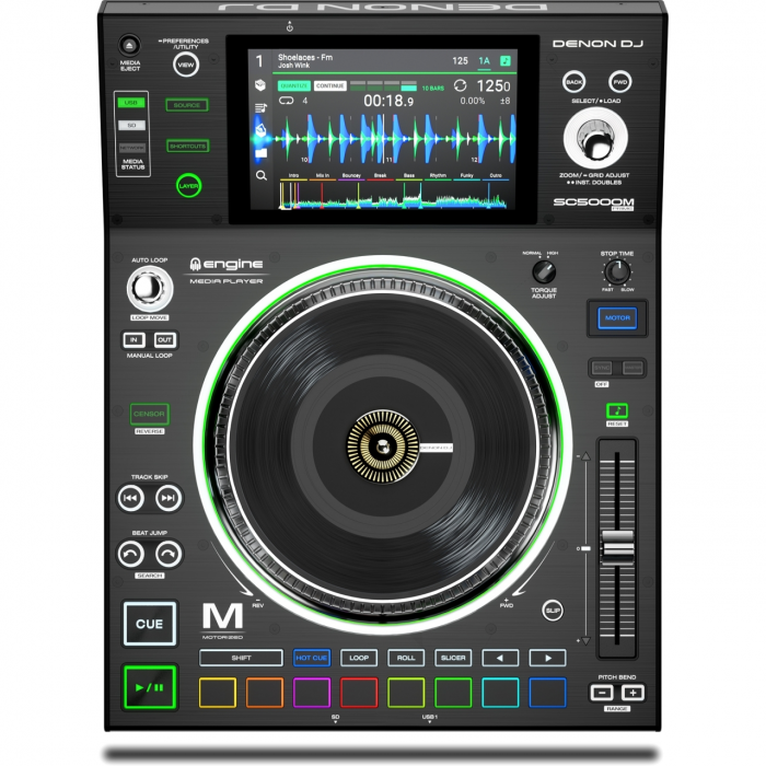 Hlavní obrázek Profesionální CD/DVD/USB/SD/MC přehrávače DENON DJ SC5000M Prime
