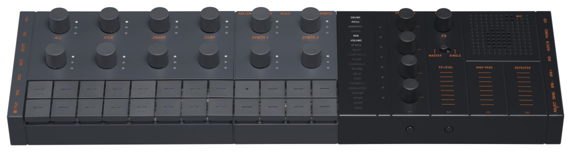 Hlavní obrázek Syntezátory, varhany, virtuální nástroje YAMAHA SEQTRAK - Black