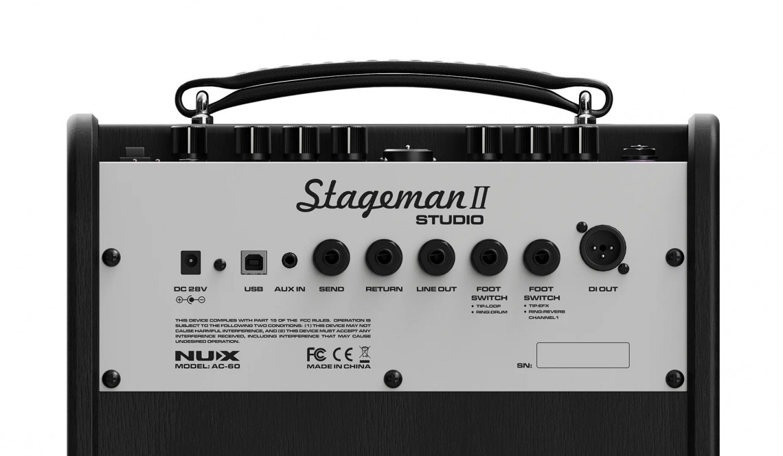 Hlavní obrázek Akustická komba NUX AC-60 Stageman II Studio