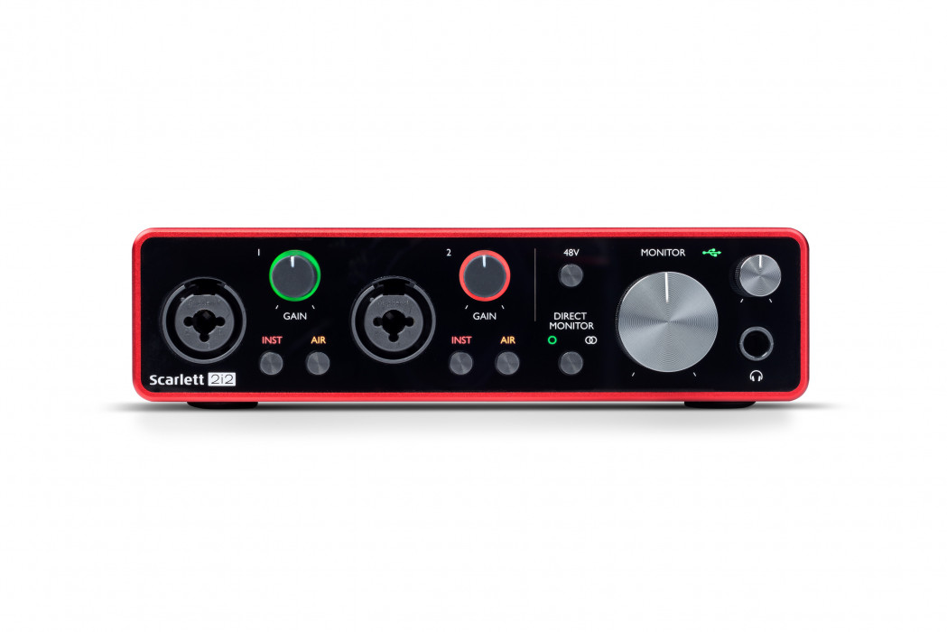 Hlavní obrázek USB zvukové karty FOCUSRITE Scarlett 2i2 3G + Soundeus Fidelity 30 SET