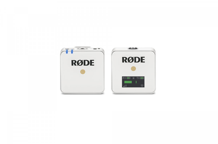 Hlavní obrázek S klopovým mikrofonem (lavalier) RODE Wireless GO White