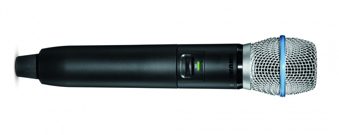 Hlavní obrázek S ručním mikrofonem SHURE GLXD2+/B87A