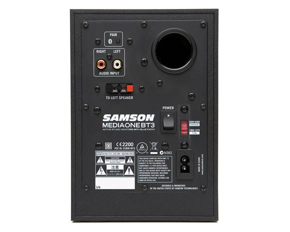 Hlavní obrázek Aktivní monitory s AES / SPDIF / USB digitálním vstupem SAMSON Media One BT3