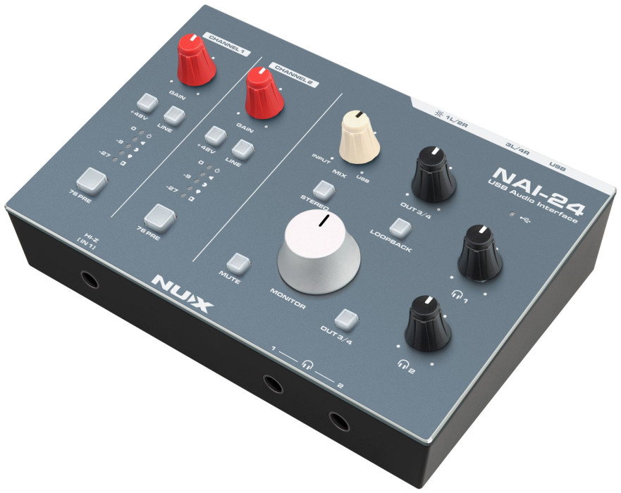 Hlavní obrázek USB zvukové karty NUX NAI-24 USB Audio Interface