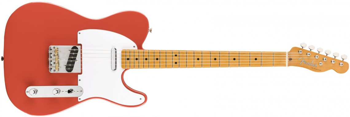 Levně Fender Vintera 50s Telecaster Fiesta Red Maple