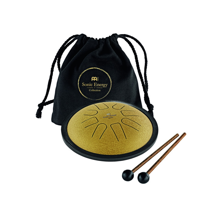 Hlavní obrázek Melodické nástroje MEINL Sonic Energy SSTD3G Small Steel Tongue Drum 7” - Gold