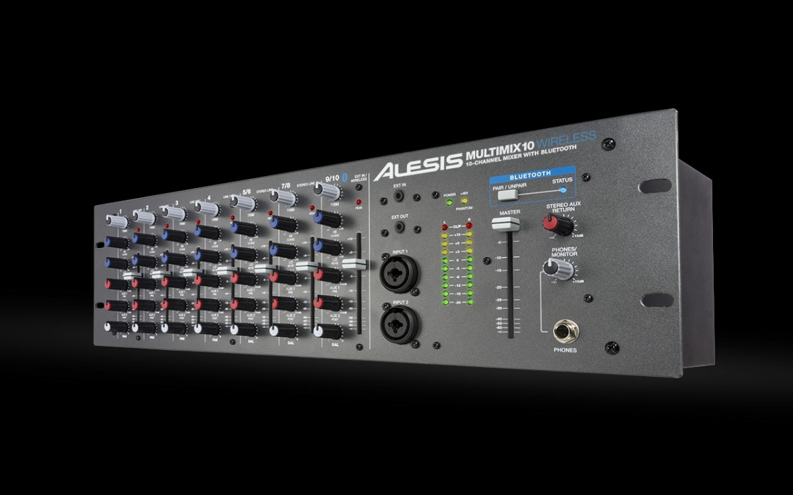Hlavní obrázek Rackové, zónové a automatické mixážní pulty ALESIS MultiMix 10 Wireless