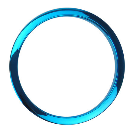 Hlavní obrázek Jiné příslušenství DRUM O´S HCB6 Port Hole Ring 6” - Blue Chrome