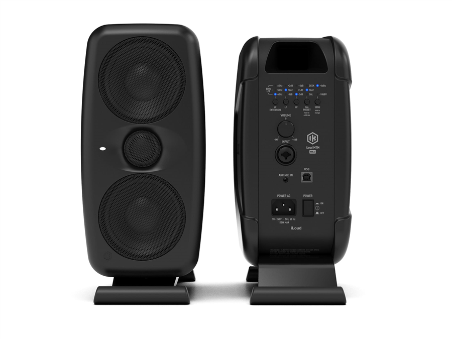 Hlavní obrázek Aktivní monitory s DSP korekcí akustiky IK MULTIMEDIA iLoud MTM mkII (Pair Black)