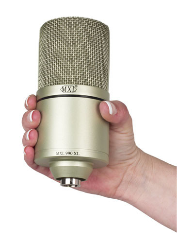 Hlavní obrázek Velkomembránové kondenzátorové mikrofony MXL 990XL