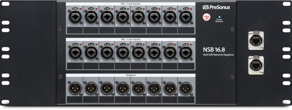 Hlavní obrázek Příslušenství k digitálním mixům PRESONUS NSB 16.8 Rack Kit