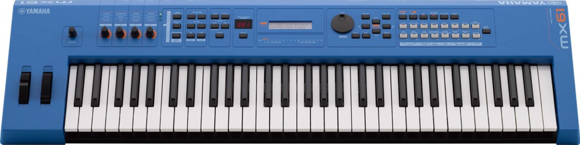 Hlavní obrázek Syntezátory, varhany, virtuální nástroje YAMAHA MX61 BU Version 2