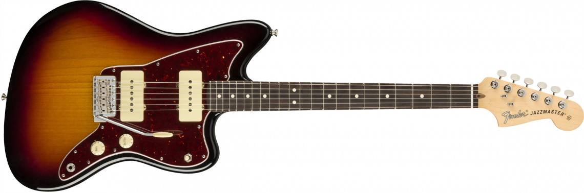 Fender American Performer Jazzmaster 3-Color Sunburst Rosewood