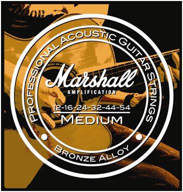Hlavní obrázek Tvrdost .012 MARSHALL STR1254, struny pro akustickou kytaru 012 - 054
