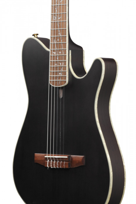 Hlavní obrázek Další tvary IBANEZ TOD10N-TKF Tim Henson Signature - Transparent Black Flat