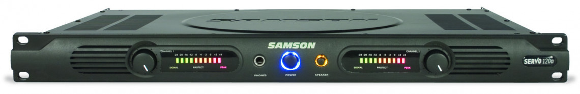 Hlavní obrázek Dvoukanálové zesilovače SAMSON Servo 120a B-STOCK