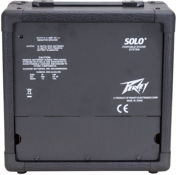 Hlavní obrázek Aktivní reproboxy PEAVEY Solo Portable PA