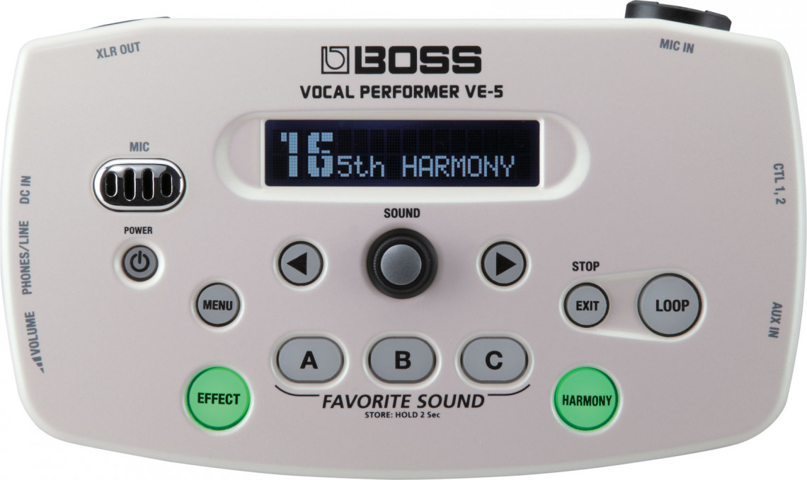 Levně Boss VE-5 WH Vocal Processor