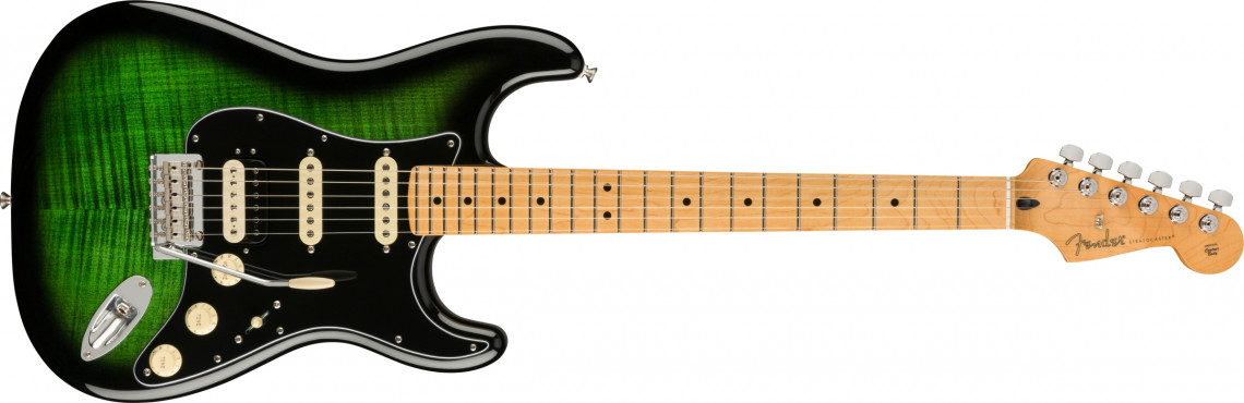Hlavní obrázek ST - modely FENDER Player Stratocaster HSS Plus Top - Green Burst Limited Edition
