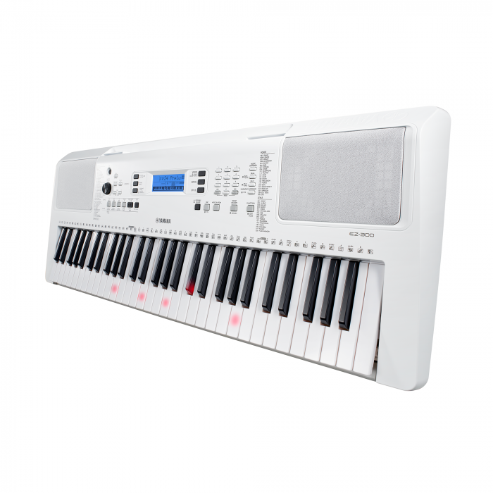 Hlavní obrázek Keyboardy s dynamikou YAMAHA EZ-300 - Silver White