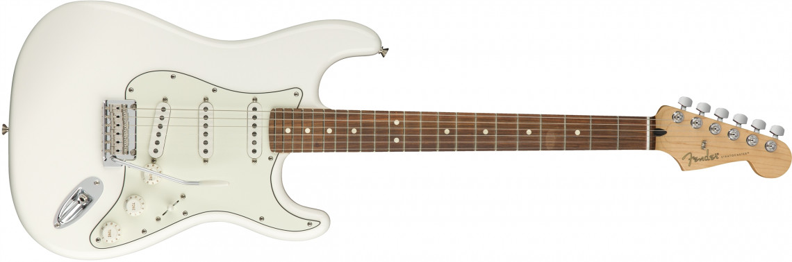 Levně Fender Player Stratocaster Polar White Pau Ferro