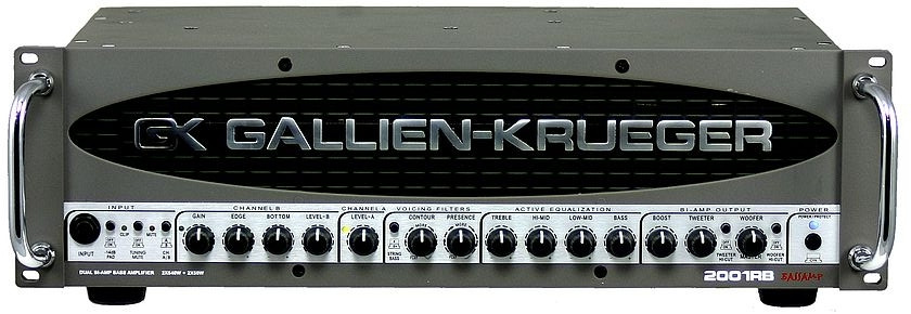 Hlavní obrázek Tranzistorové zesilovače GALLIEN-KRUEGER 2001RB