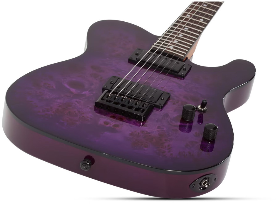 Hlavní obrázek T - modely SCHECTER PT Standard - Purple Burst Burl