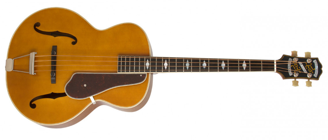 Hlavní obrázek Akustické baskytary EPIPHONE Masterbilt De Luxe Classic Bass Vintage Natural