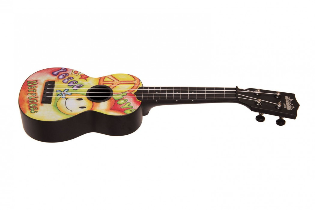 Hlavní obrázek Sopránové KALA Ukadelic Soprano Ukulele Peace Love