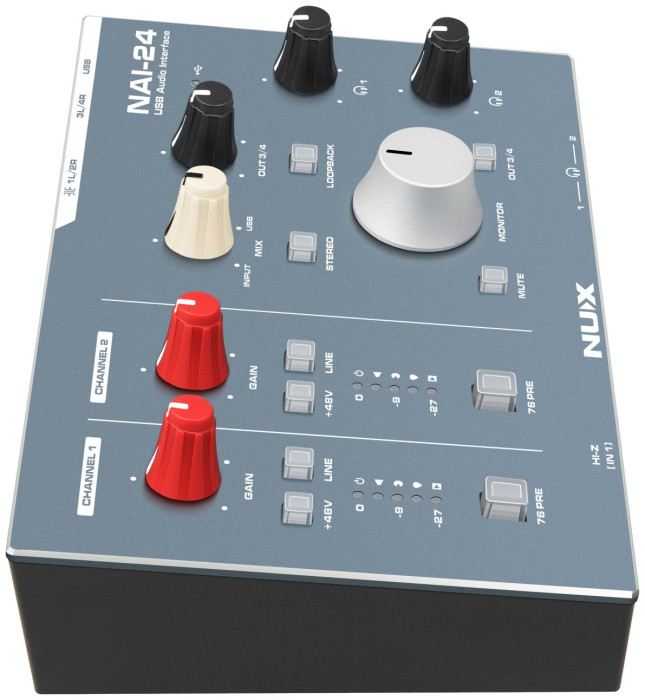 Hlavní obrázek USB zvukové karty NUX NAI-24 USB Audio Interface