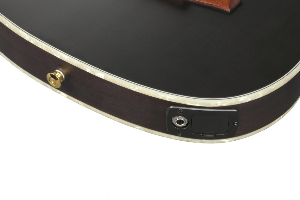 Hlavní obrázek Další tvary IBANEZ TOD10N-TKF Tim Henson Signature - Transparent Black Flat